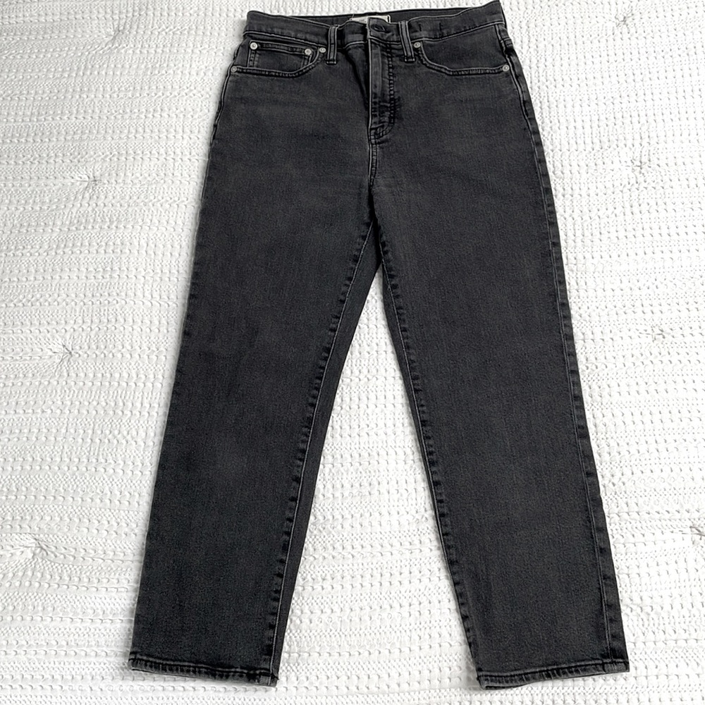 Madewell classic straight jeans